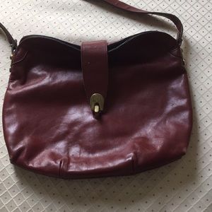 Aigner Maroon Purse